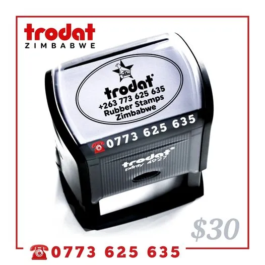 Trodat Printy 4927 Rubber Stamps Harare Bulawayo 